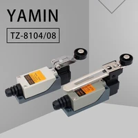 tz 8108 travel limit switch 5a 250vac rotary momentary reset adjustable roller lever arm waterproof copper contact tz 8104