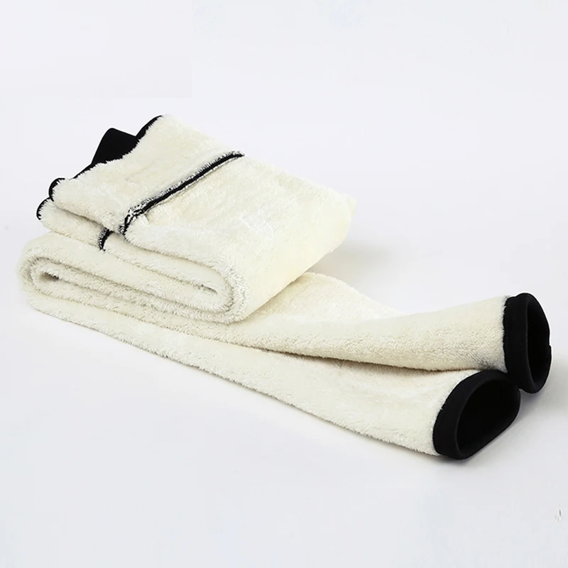 

Flannel Cashmere Trousers High Waist Pants Women Winter Pants Women Thicken Warm Leggings Women Feminine Plus Size Pants 7600 50