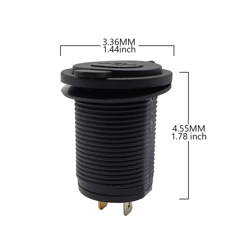 Устройство для автомобиля с двумя портами USB Зарядное устройство мотоцикла авто