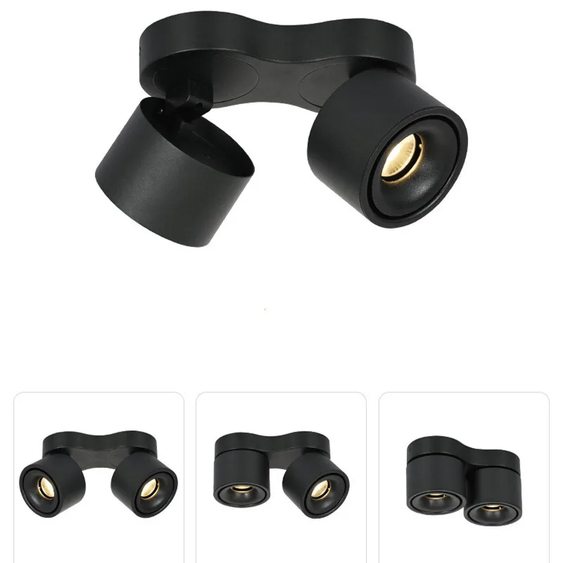 С регулируемой яркостью Супер Яркий вращающийся светодиодный локальный