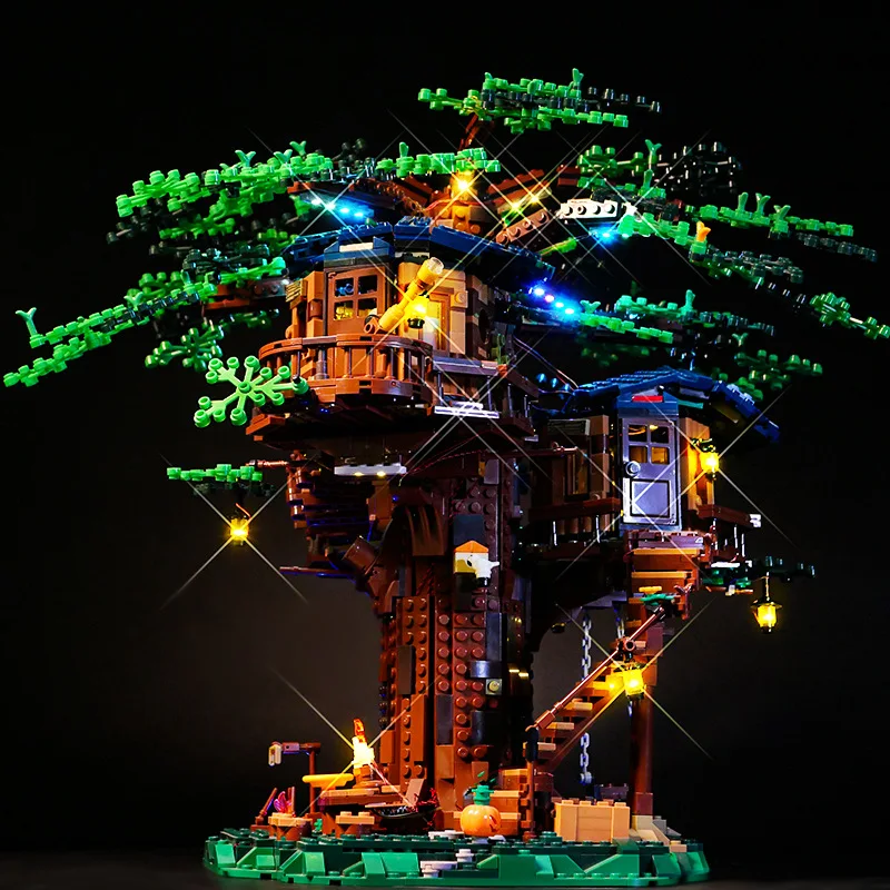 Kit de luces LED para el hogar, conjunto de iluminaci&oacute;n para el &aacute;rbol de la serie Ideas 21318, no incluye el modelo-5