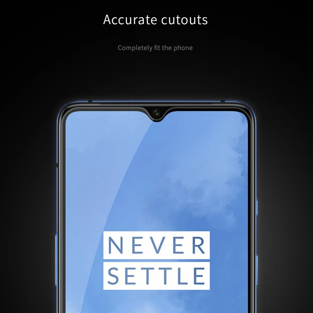 Для Oneplus 7T 7 6 6T стекло Nillkin XD CP+ Pro Полное покрытие закаленное стекло Защита экрана для Oneplus 7T 6T 7 6 Nilkin 3D стекло