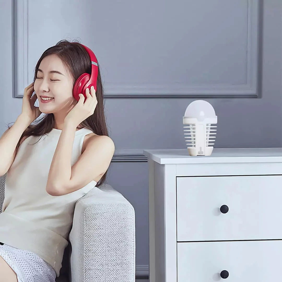 Портативный USB Электрический Отпугиватель комаров Xiaomi Youpin QIAOQINGTING лампа-ловушка
