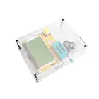 Фонарик для измерения яркости Mega328 M328 фонарик Тестер ESR Meter MOS NPN емкость с триодом чехол LCR акриловый диод PNP тестер A6S1