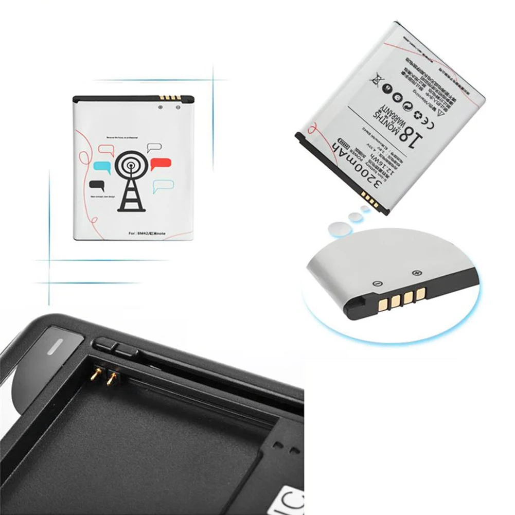 Универсальное USB-зарядное устройство 2 в 1 портативное для смартфонов