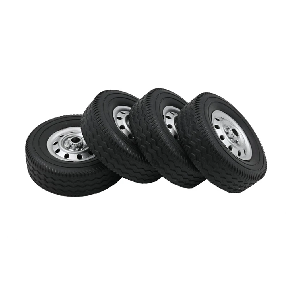 

4pcs Upgrade Wheel Rim Wheel Hubs Rubber Tires for WPL D12 RC Car Spare Parts Accessories Original Tires