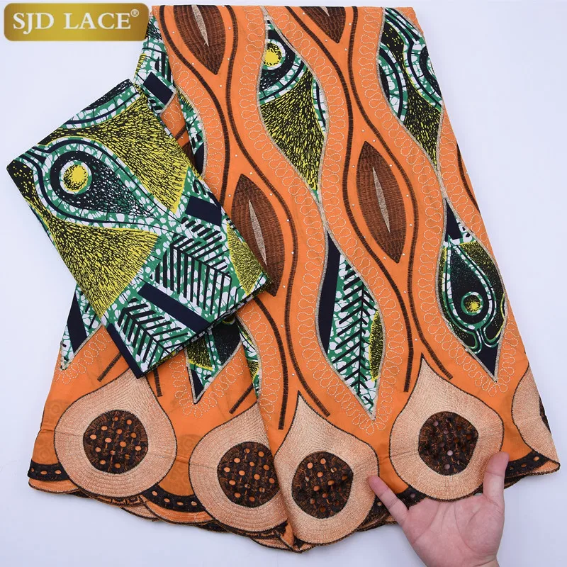 Африканская Вощеная кружевная ткань горячая Распродажа последнее поступление
