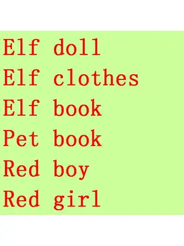 Рождественские куклы Red Boy Pink Purple Girl Mix Coulor Elf Кукла Детская игрушка