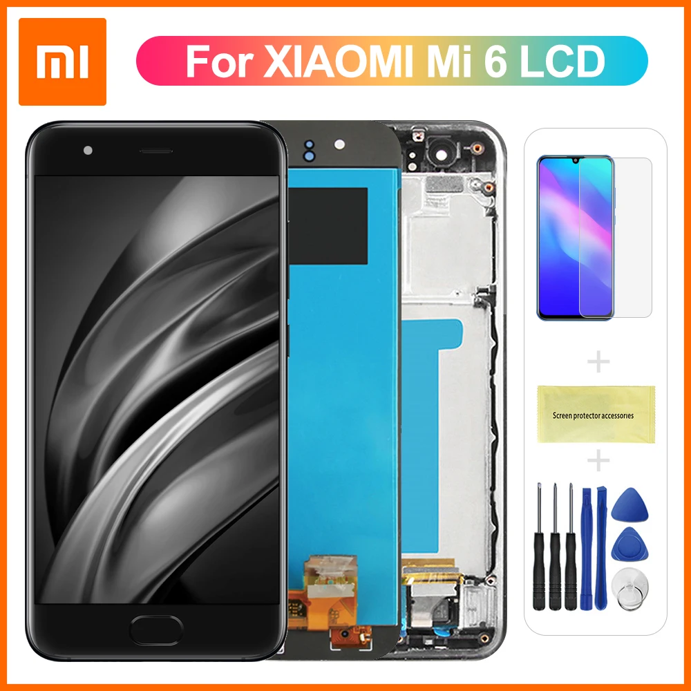5 15 &quotновый дисплей Mi6 для XIAOMI ЖК-дисплей сенсорный экран с передним креплением