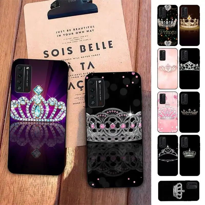 

Yinuoda Diamond Crown Phone Case for Huawei Honor 10 i 8X C 5A 20 9 10 30 lite pro Voew 10 20 V30