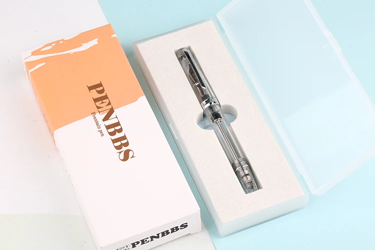 Ручка для каллиграфии Penbbs 286 прозрачная полимерная вакуумная перьевая ручка F 0 5