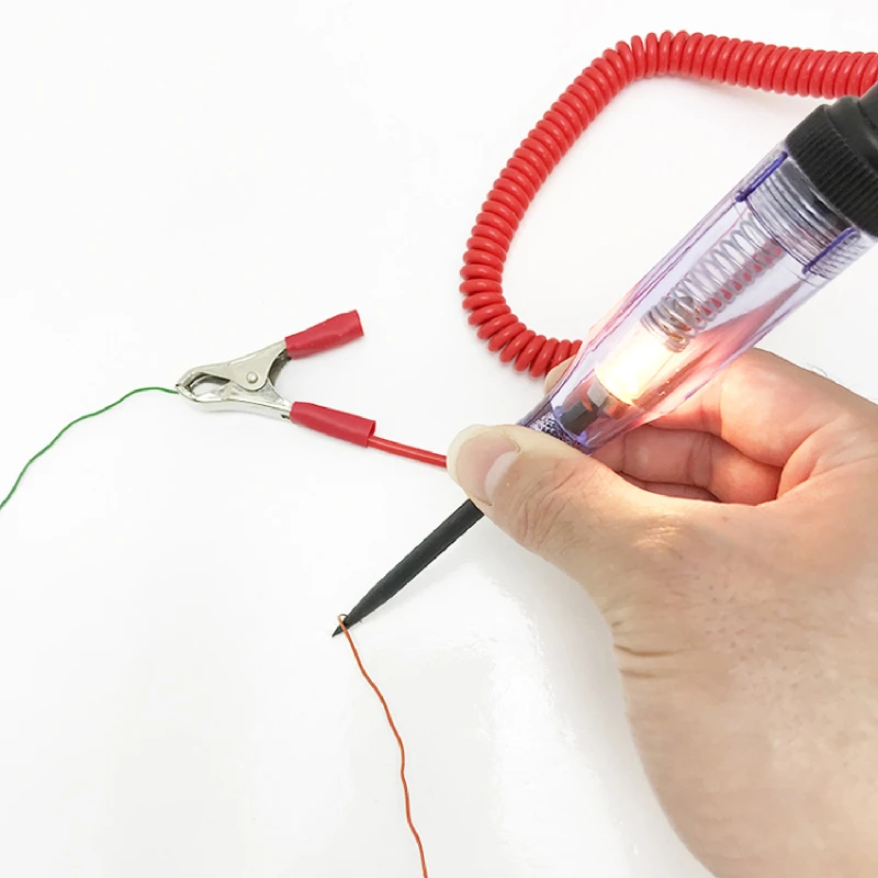 Электрические Напряжение Тесты er ручка с пружиной источником питания от