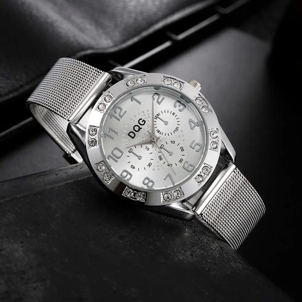 

Women Watches Luxury Brand Gold Metal Mesh Stainless Steel Strap Quartz Watch Ladies Wrist Watches Women Clock Relogio Feminino
