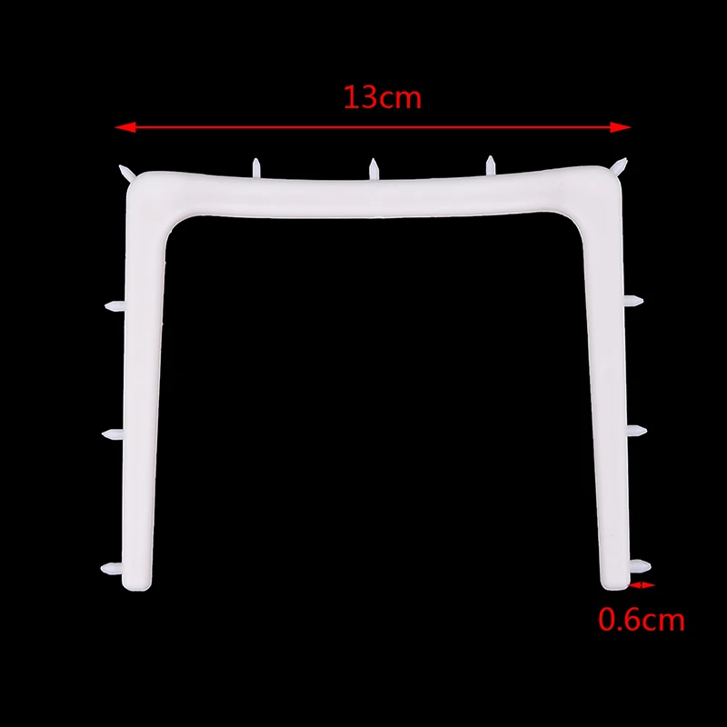 

2pcs Plastic Dental Rubber Dam Frame Holder Disposable Autoclavable Rubber Barrier Bracket Distracter Lab Instrument