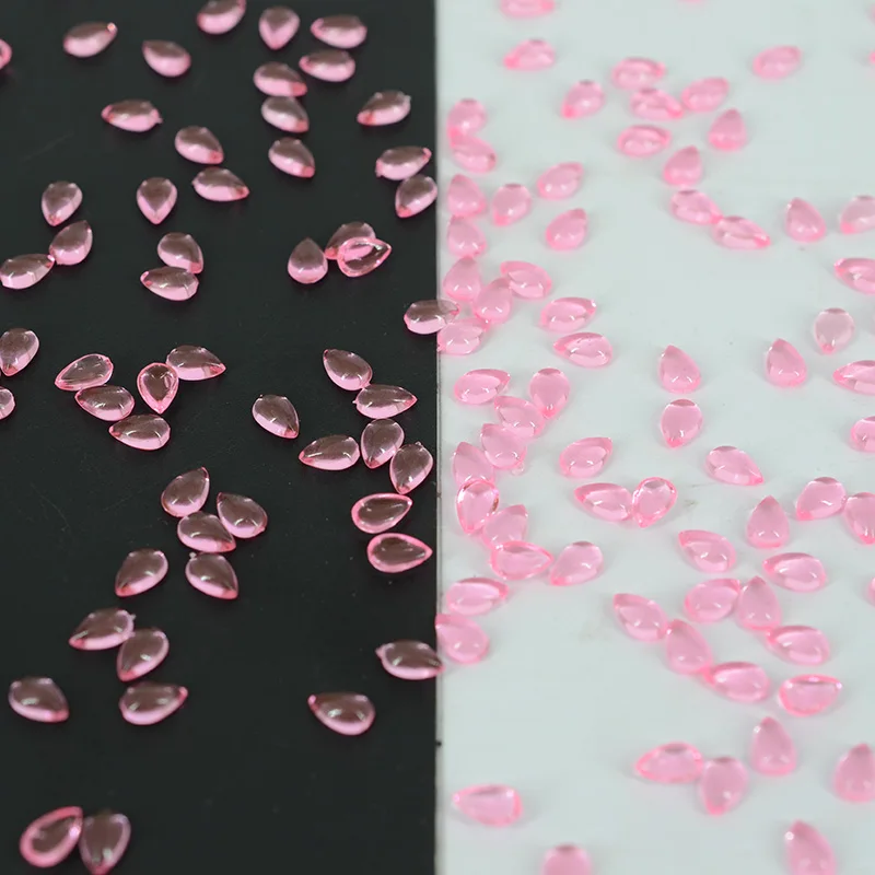 100 шт. 4*6 мм DIY Подвеска ювелирные аксессуары кабошон куполообразные капли дождя
