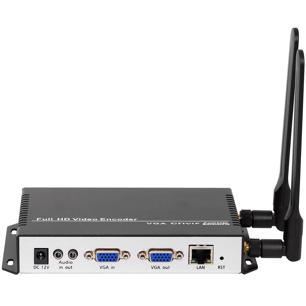 MJPEG MPEG 4 H.264 VGA Видео Аудио в IP потоковый кодировщик HD видео для Youtube Facebook Wowza Live RTMP