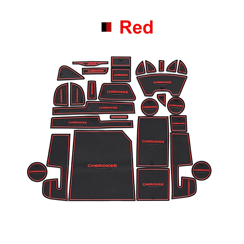 

Нескользящие Коврики Для Jeep Cherokee KL 2014 2015 2016 2017 2018 2019 2020 2021