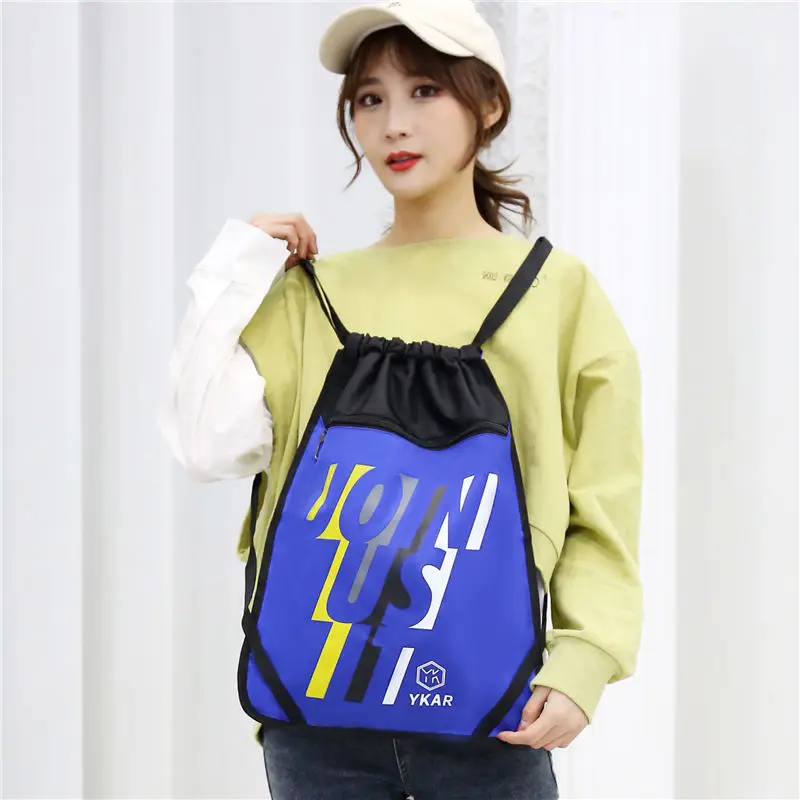 

Basketball Bag Football Bag Sports Training Bag Drawstring Backpack Football Shoes Bag Bundle Pocket