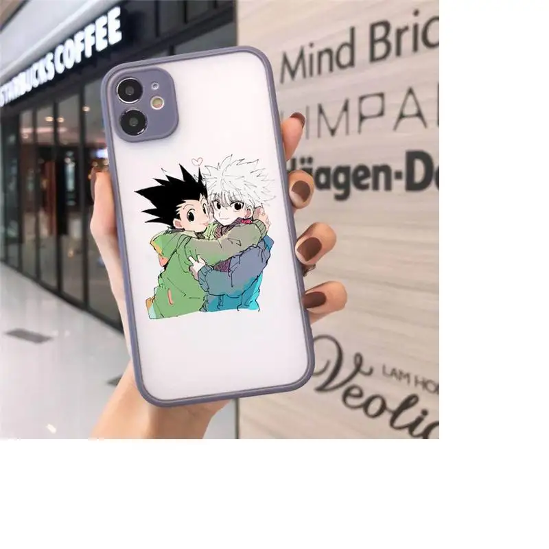 

Hunter X Hunter Phone Cases matte transparent For iphone 7 8 11 12 plus mini x xs xr pro max cover
