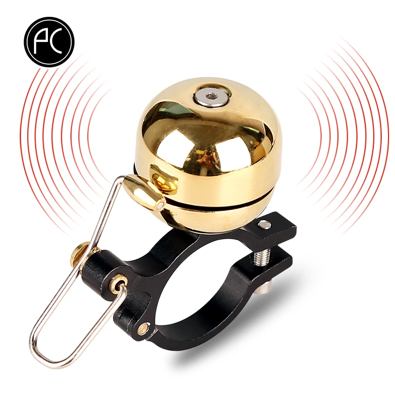 Велосипедный звонок PCycling кольцо на руль из алюминиевого сплава классический