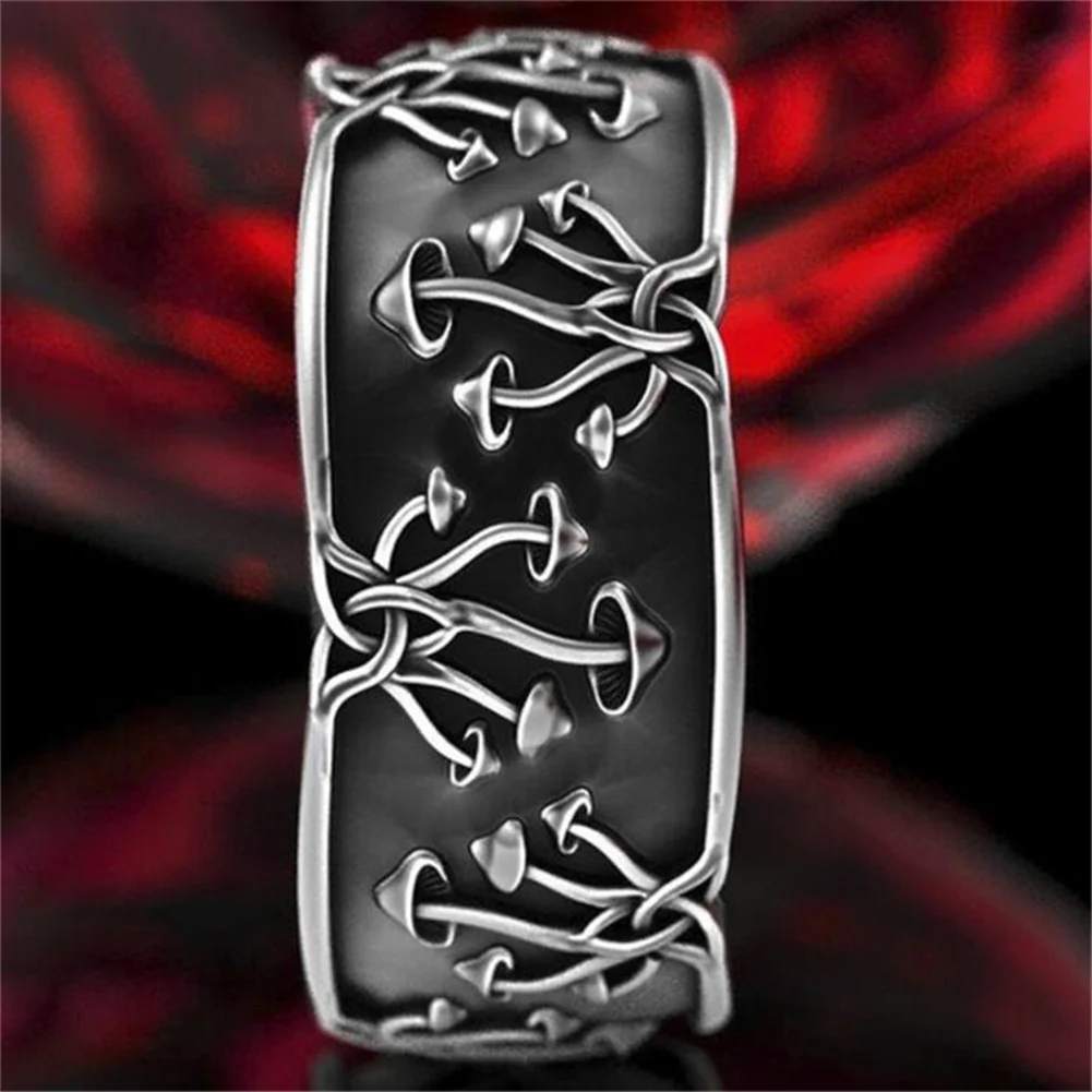 Креативные ювелирные изделия подарки кольца в стиле панк для мужчин и женщин