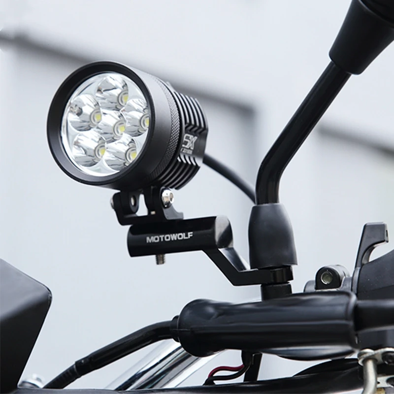 Мотоцикл стойка расширения заднего вида руль зеркало крепление адаптера