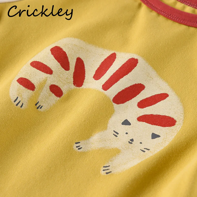 

Cute Cat Bunny T shirts For Children Casual Long Sleeve Kids Clothes Cartoon O neck Boys Girls Tops Cotton Soft Toddler Tee