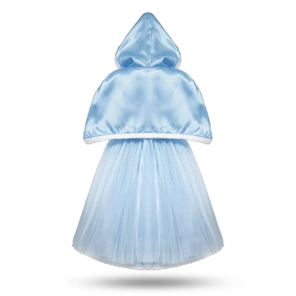 Золушки Платья принцессы для девочек Детские платья Рождественское платье