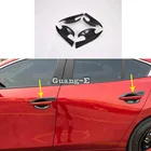 Обложка для стайлинга автомобиля, обшивка, внешняя дверь, подлокотник, поручни, части рамы для Mazda 3 Mazda3 Axela M3 2019 2020 2021