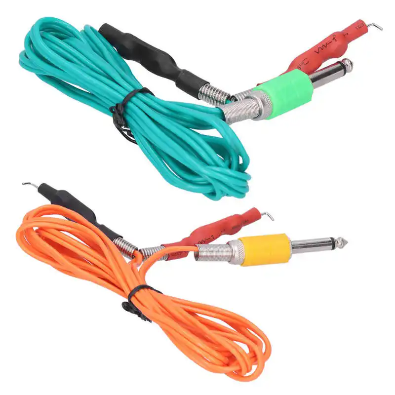 

Professional Tattoo Clip Cord Professional Tattoo Machine Clip Cord Soft Silicone Tattoo Power Supply Clip Cord Accessory