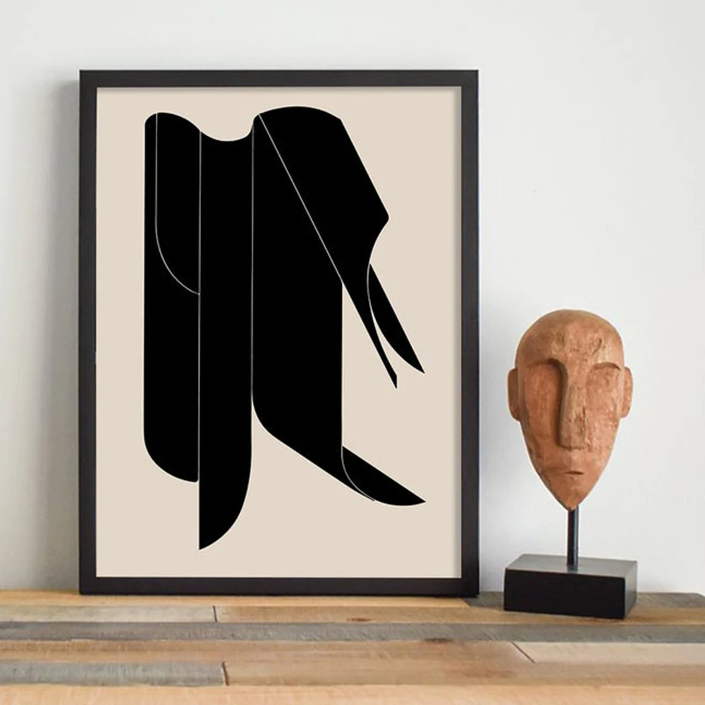 Абстрактная фигурка Пабло палазуело литограф HD Печать Искусство холст живопись