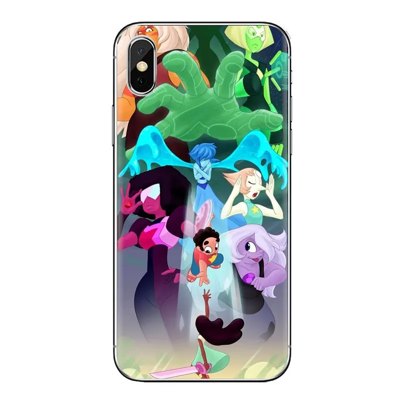 Steven Universe Amethyst Doodl For Huawei Honor 7X V10 6C V9 6A Play 9 Mate 10 Pro Y7 Y5 P8 P10 Lite Plus GR5 2017 TPU Cover Bag |