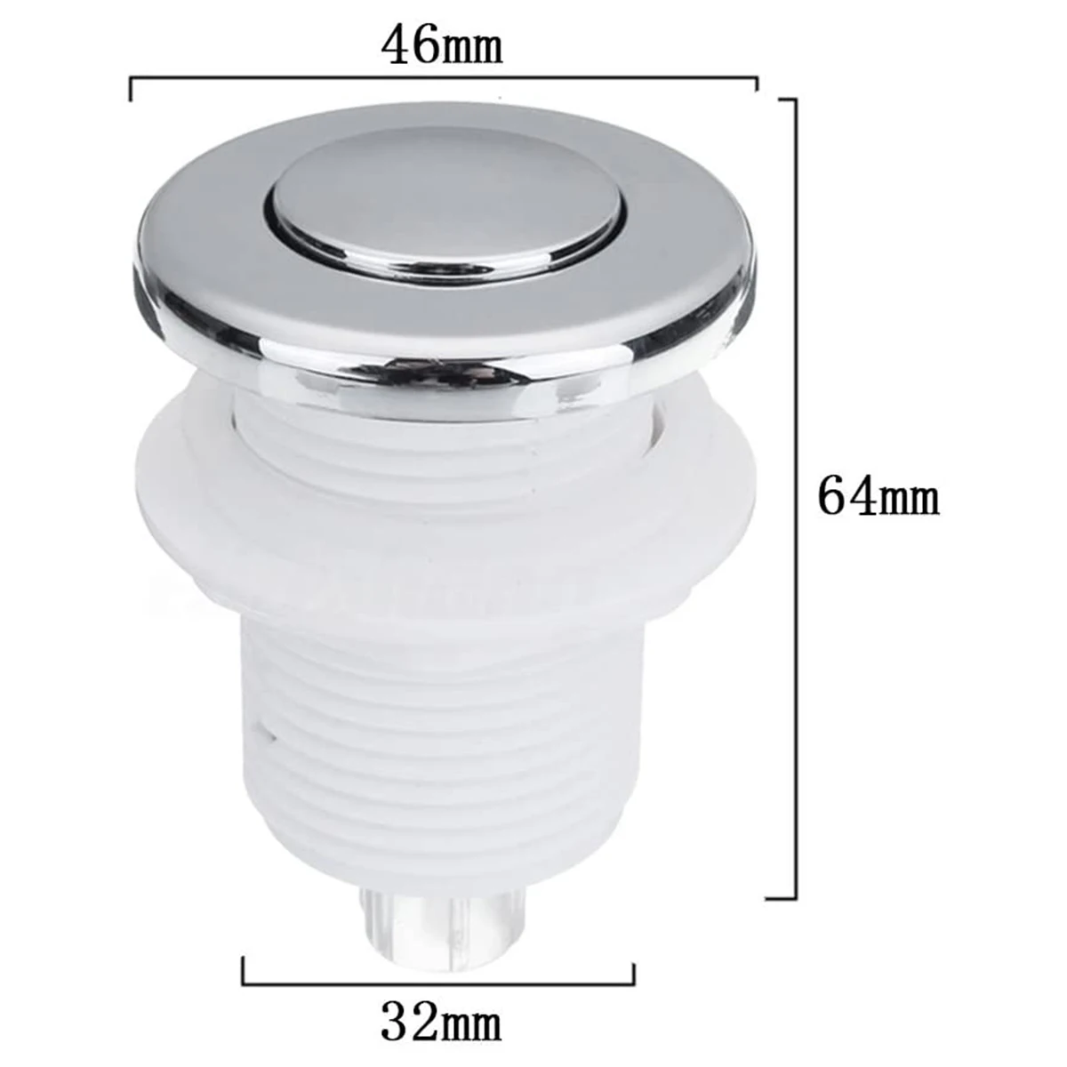 

Waste Switch Garbage Disposal Multipurpose Pneumatic Air Switch Button