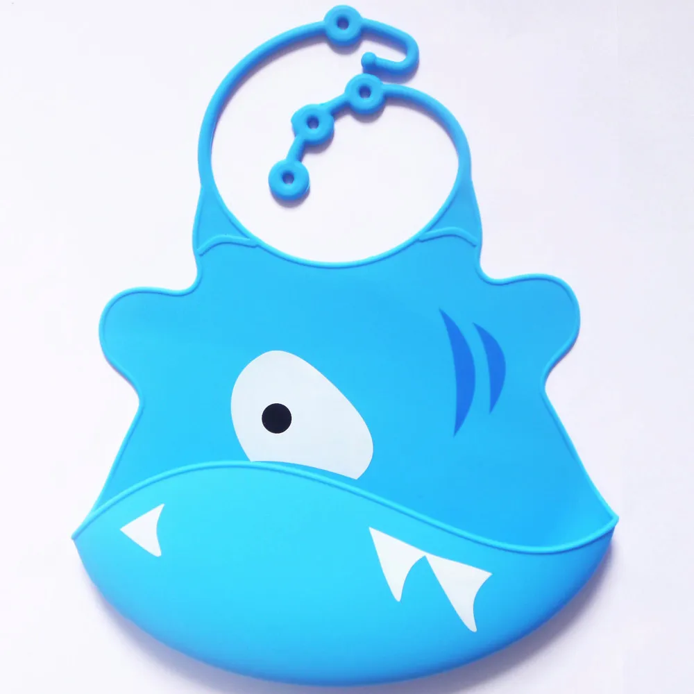 Милые детские нагрудники мягкие силиконовые водонепроницаемые Слюнявчики милые