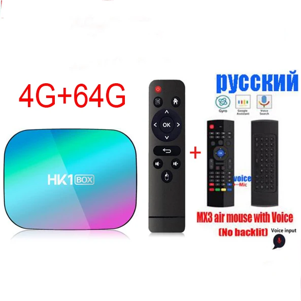 Умная ТВ приставка HK1 BOX S905X3 Amlogic 8K Android 9 0 гигабитная lan bt4.0 2 4g/5g Wi Fi Y0utu1 Nef1x g0gle