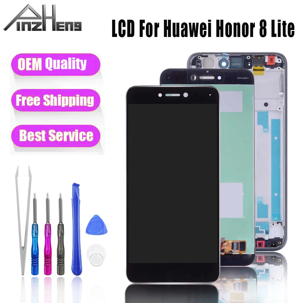 Сменный сенсорный ЖК экран PINZHENG AAAA для Huawei Honor 8 Lite Lite|Экраны мобильных телефонов| |