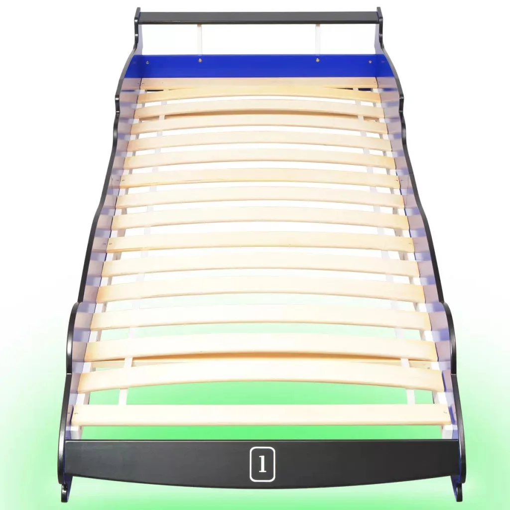 Детская светодиодная кровать для гоночного автомобиля размер 90x200 см - купить по
