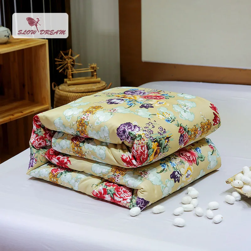 100% натуральный шелк домашний текстиль постельные принадлежности одеяло