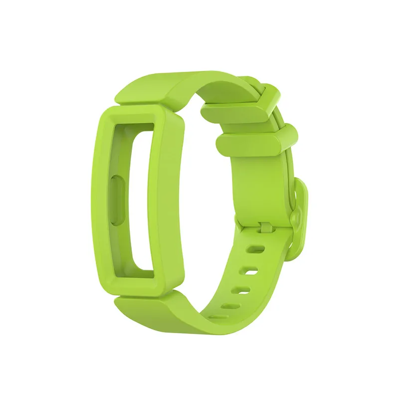 Lime Замена классический силиконовый ремешок Браслет для Fitbit ace 2 Дети часы ремешок для inspire/inspire огнеупорные часы - Цвет: Lime