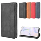 Тонкий кожаный флип-чехол в стиле ретро для Honor 50, чехол 6,57 дюйма, кошелек, подставка для карт, Магнитный чехол-книжка для Honor 50 NTH-AN00, чехол s