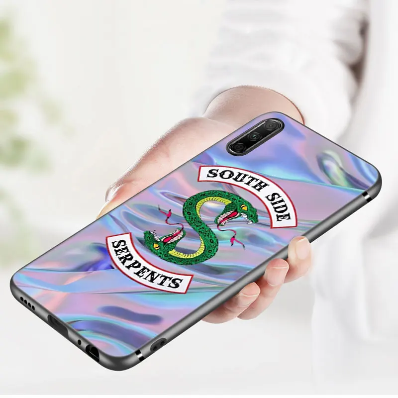 Чехол Riverdale South Side Serpents для Huawei Y9A Y9S Y8P Y8S Y7A Y7P Y6P Y6S Y5P Y5 Lite Y6 Y7 Y9 Prime 2018 2019 черный чехол |