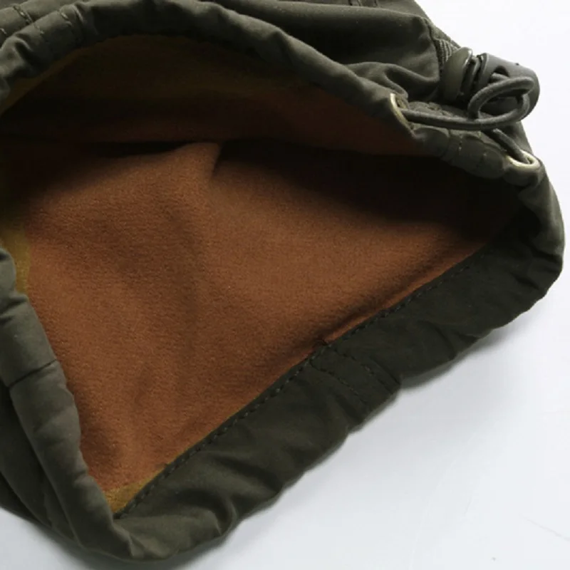 Брюки-карго мужские зимние утепленные длинные штаны со множеством карманов на