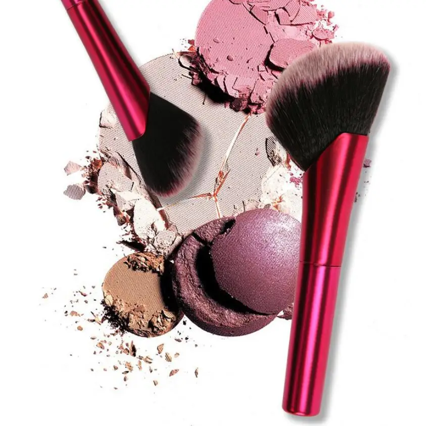 1 шт. профессиональная румяна кисти для макияжа нейлоновая металлическая ручка