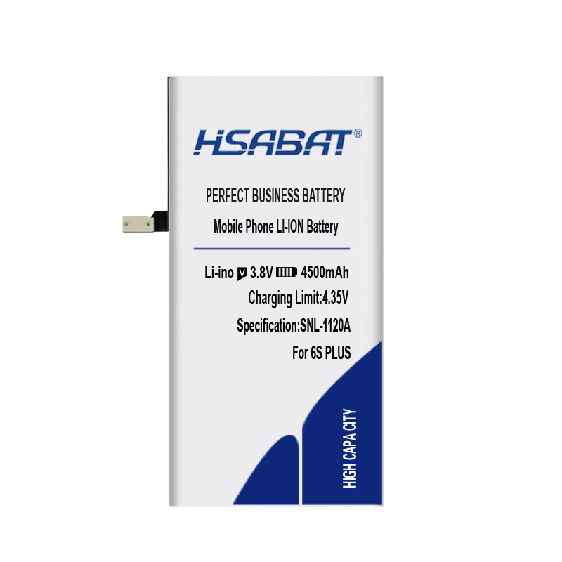 HSABAT 4500 мАч батарея для iPhone 6 Plus для 6S Plus Замена для iPhone 6 Plus 5,5 ''батарея инструменты+ наклейка