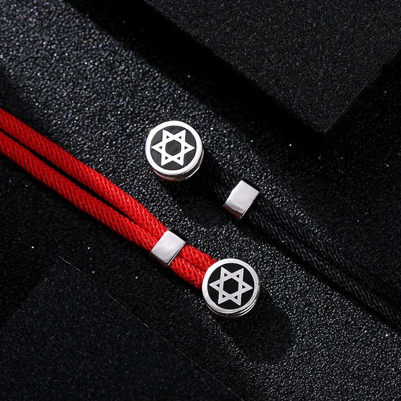 Модный браслет с шестью острыми звездами для влюбленных и хранителей