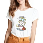 Модные топы Disney, футболки, одежда, женская футболка с графическим принтом Алиса в стране чудес и надписью чайное время, женская футболка, Прямая поставка