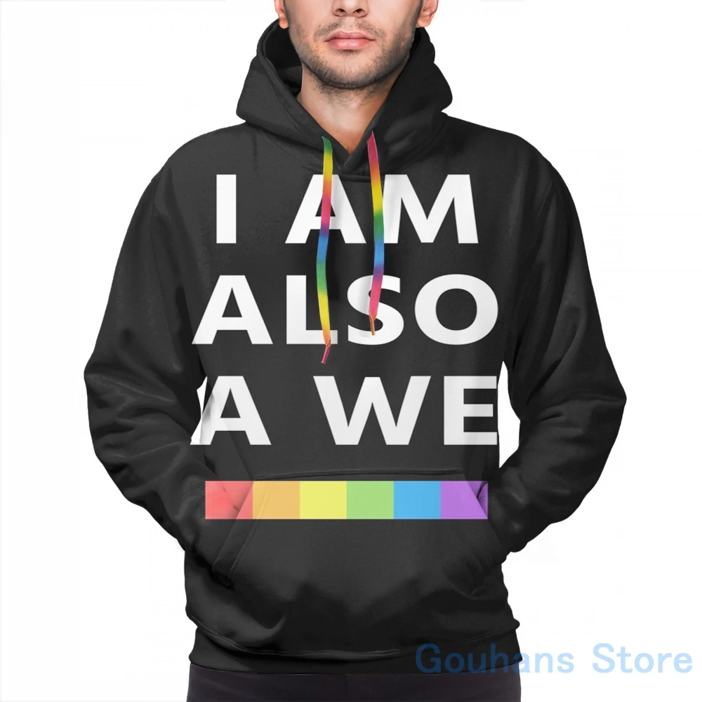 Женская Веселая Повседневная Толстовка с надписью I am a we (Sense8) | Мужская одежда