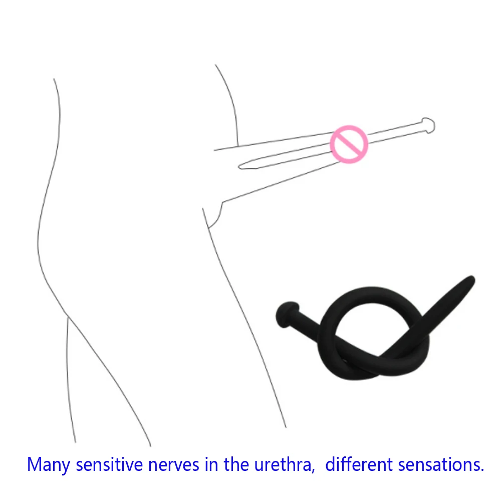 Уретральный катетер вилка для пениса 350 мм 7 шт./лот | Красота и здоровье