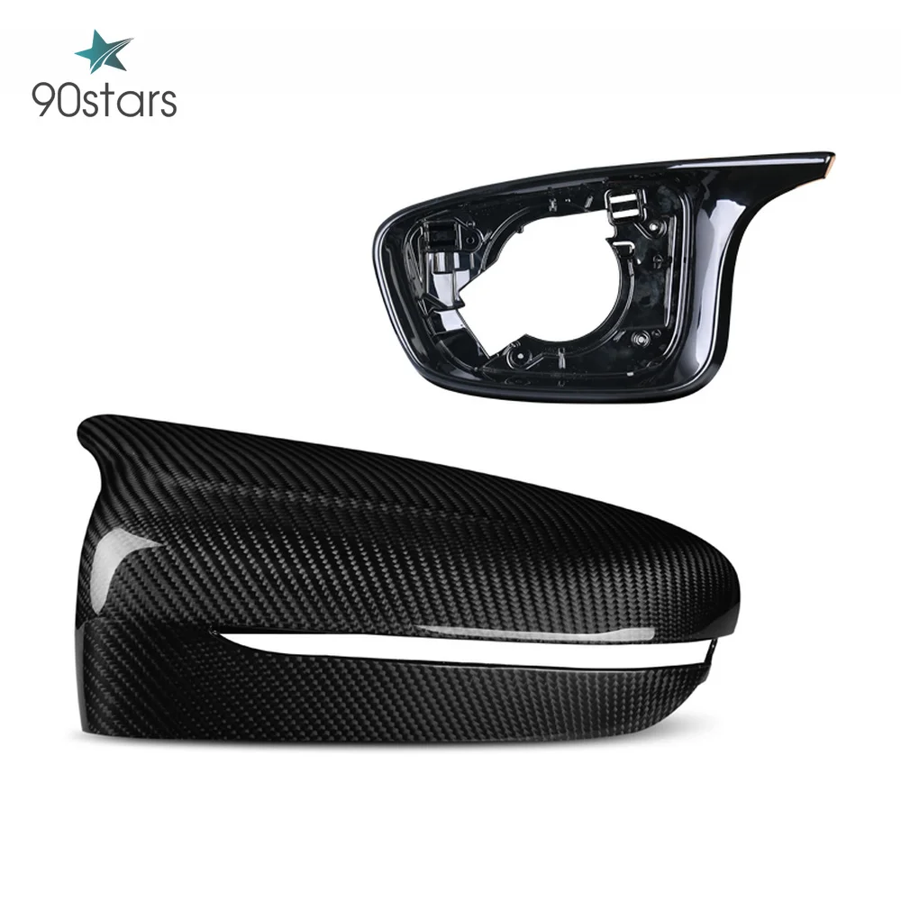 

4 Pcs Replacement Mirror Cover for BMW 5 Series G30 G31 Side Rear Mirror Left Hand Driver Carbon Fiber ABS 2017 2018 2019