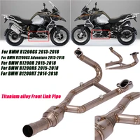for bmw r1200gs adventure r1200gs r1200r r1200rs r1200rt motorcycle front pipe lossless installation titanium exhaust system